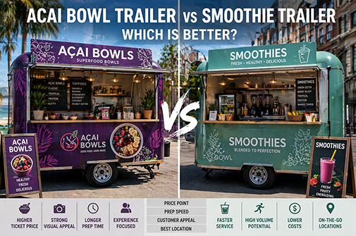 Acai Bowl Trailer vs Smoothie Trailer