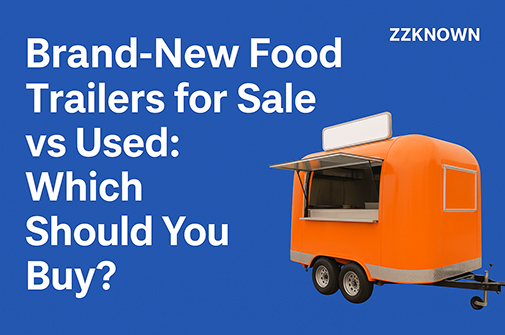 Treler makanan baru untuk dijual vs digunakan