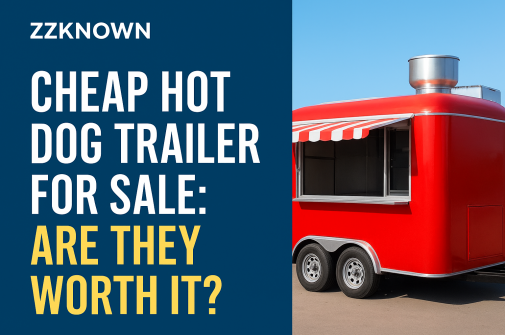 Cheap Hot Dog Trailer for Sale
