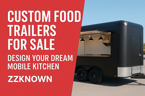 Treler makanan tersuai untuk dijual