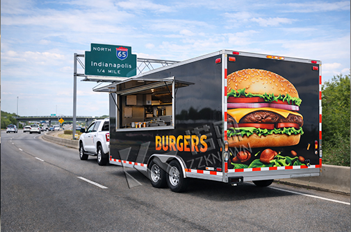 DOT-Compliant Burger Food Trucks in the USA 