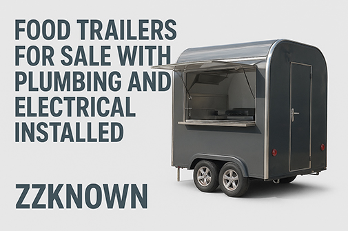 Τρέιλερ τροφίμων προς πώληση με κουζίνα από ανοξείδωτο χάλυβα