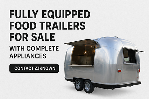 Treler makanan yang lengkap untuk dijual