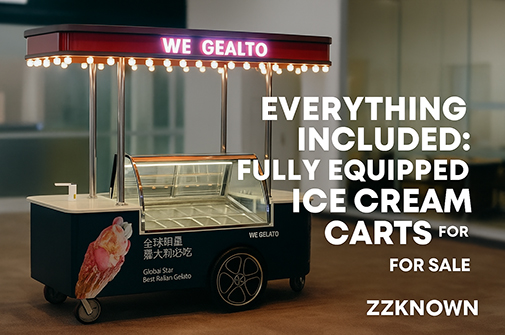 ಮಾರಾಟಕ್ಕೆ ಸಂಪೂರ್ಣ ಸುಸಜ್ಜಿತ ಐಸ್ ಕ್ರೀಮ್ ಬಂಡಿಗಳು