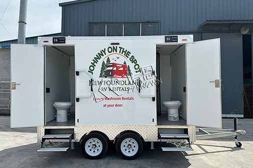 Remorque de toilettes portables de haute qualité à vendre