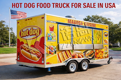 Hot Dog Food Truck for Sale in USA