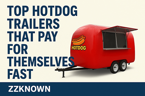 Treler makanan teratas untuk dijual yang membayar sendiri dengan pantas