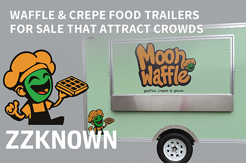 Waffle Crepe Food Trailers for Sale