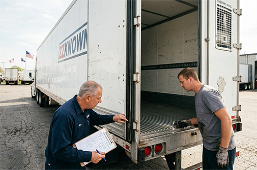 buying a used refrigerated trailer