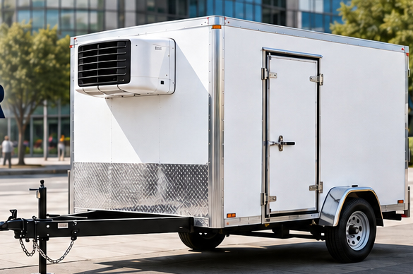 small refrigerated trailer