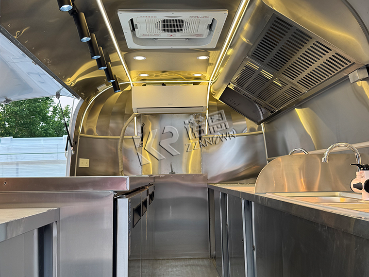 Custom Aluminum Food Trailer with Awning