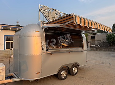 Custom Aluminum Food Trailer with Awning