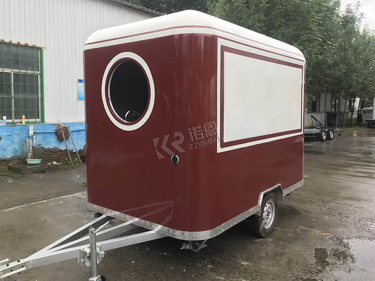 Small Airstream Style Food Cart Franchise Mobile Kitchen Trailer Mobile Kitchen Trailer