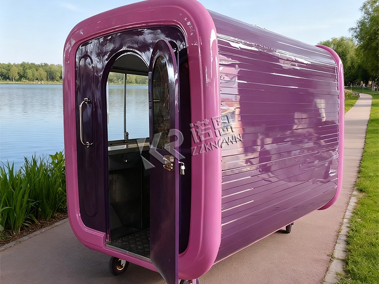 mobile food kiosk for sale