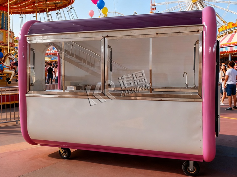 mobile food kiosk for sale