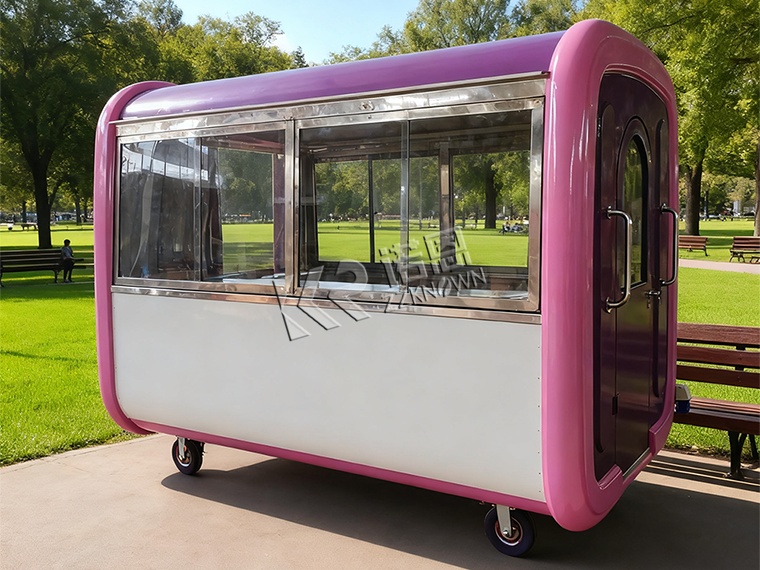 mobile food kiosk for sale