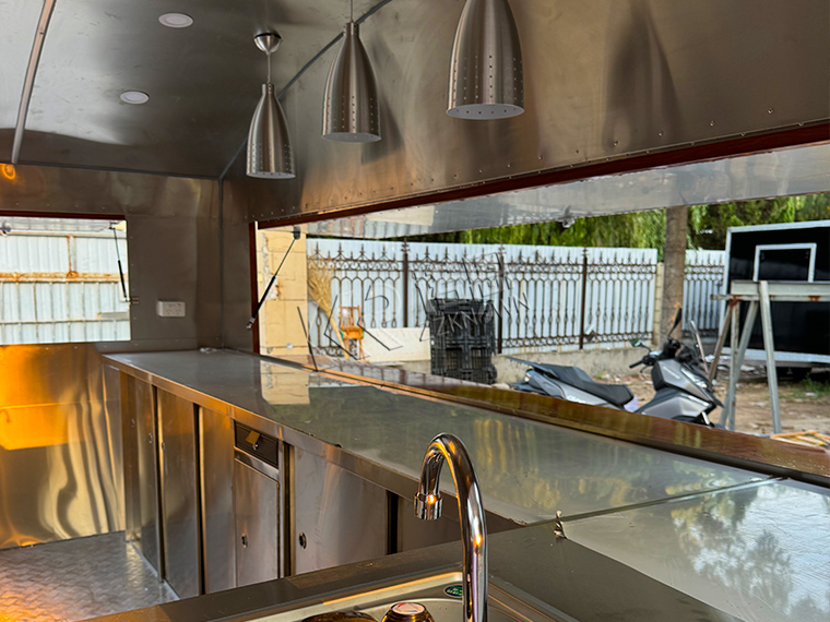 Custom Mobile Bar Vintage Camper Caravan Bars