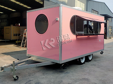 Dual Axle Catering Trailer with Full Kitchen Setup