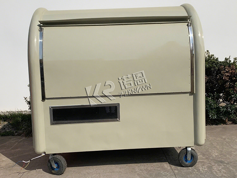 Compact Mobile Snack Cart for Sale