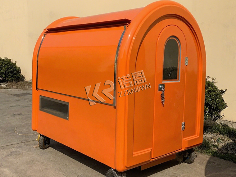 Compact Mobile Snack Cart for Sale
