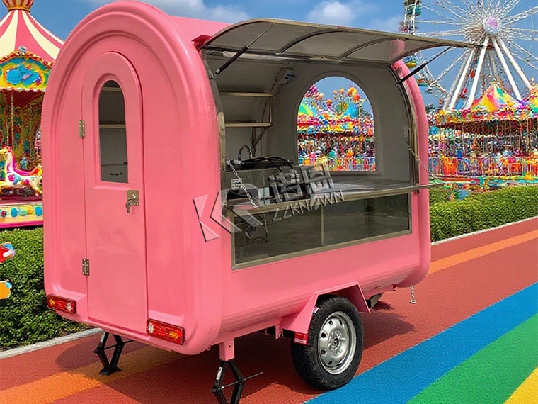 Ice Cream Kiosk Food Truck Trailer
