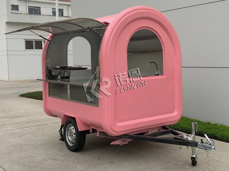 Ice Cream Kiosk Food Truck Trailer
