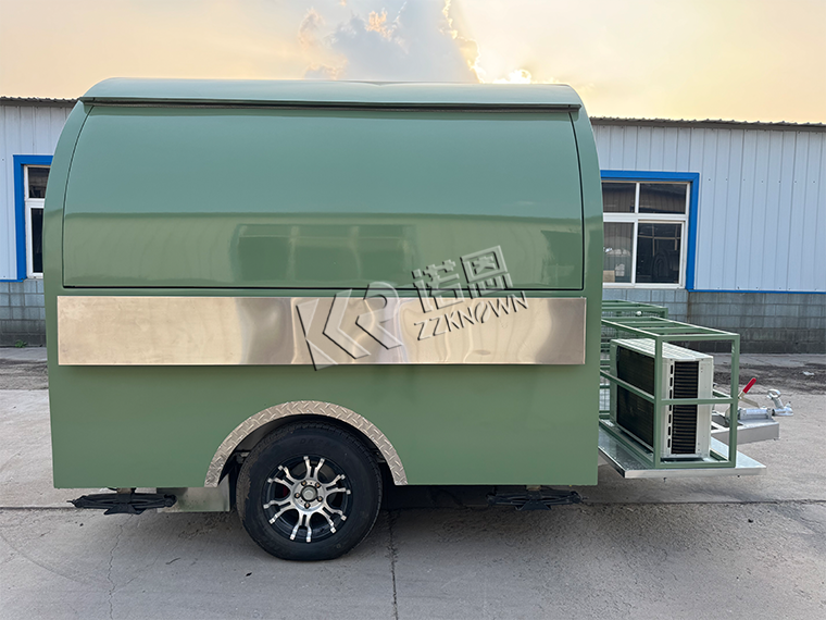 small coffee trailer