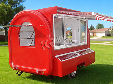 Multi-Function Snack Cart for Sale