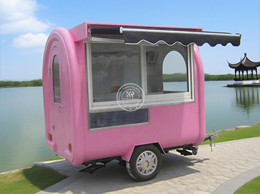 Small Food Trailer for Sale Mobile Snack Cart