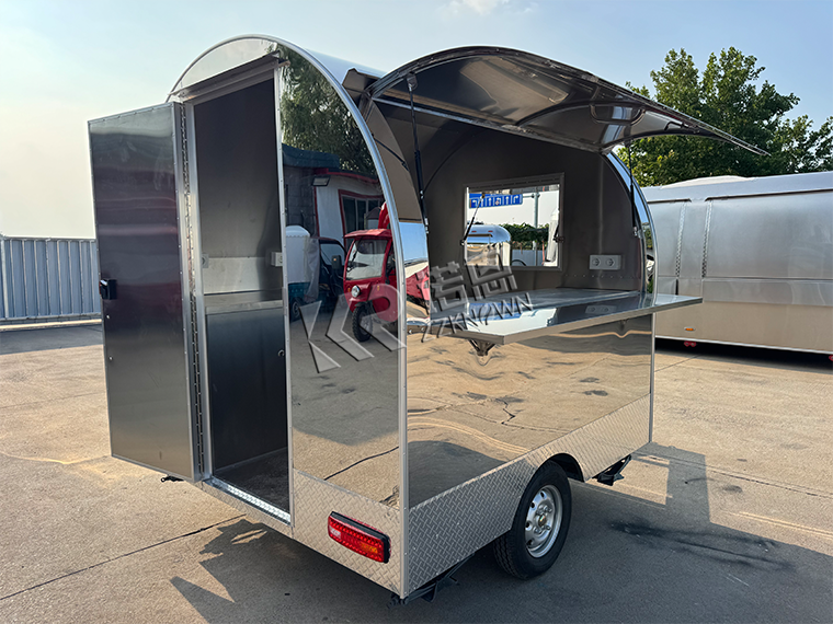 stainless steel food truck
