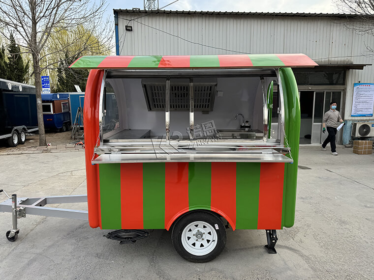 Remorcă multifuncțională cu standarde australiene pentru alimente / Mini camion cu alimente / Cărucior de mâncare rapidă