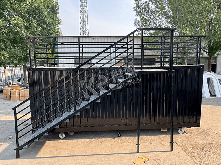 Two-Story Container Bar