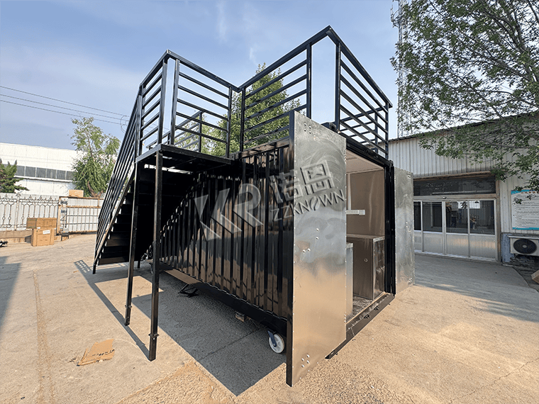 Two-Story Container Bar
