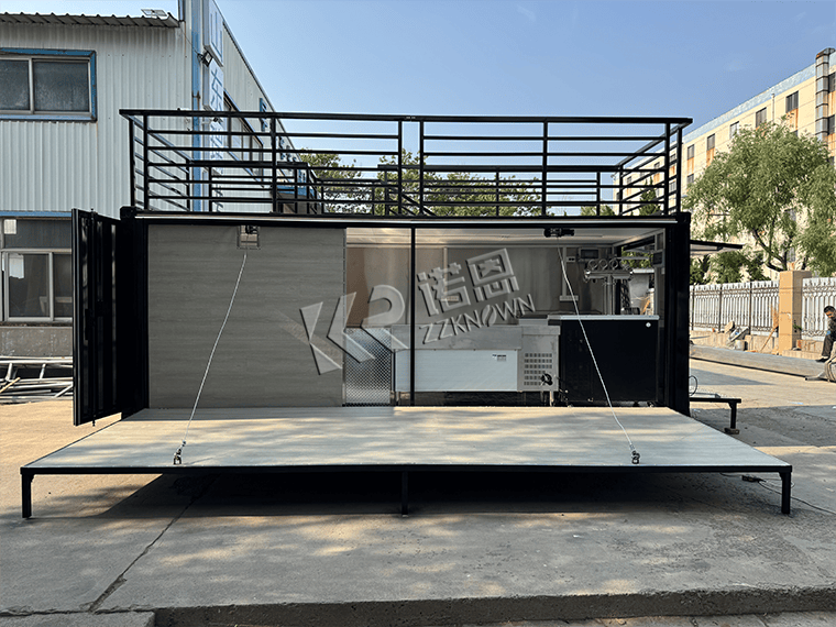 Two-Story Container Bar