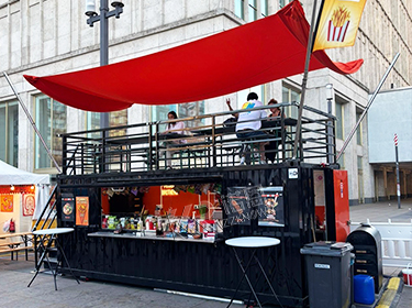 Double Decker Container Restaurant