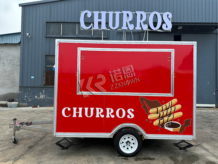 churros vending trailer
