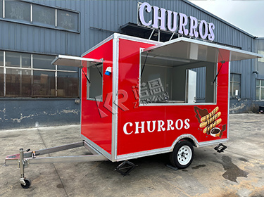 3m Red Churros Food Truck for Sale