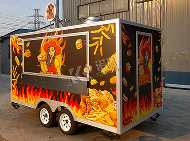 4M Burger & Hot Dog Food Trailer for Sale