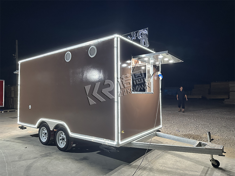 CE certified food trailer