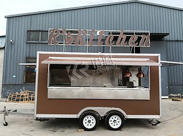 4M Dual Axle Food Trailer for Sale UK