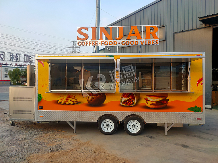 Australia food trailer