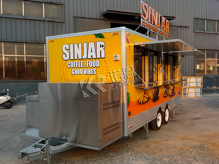 mobile kitchen trailer custom food trailer manufacturer