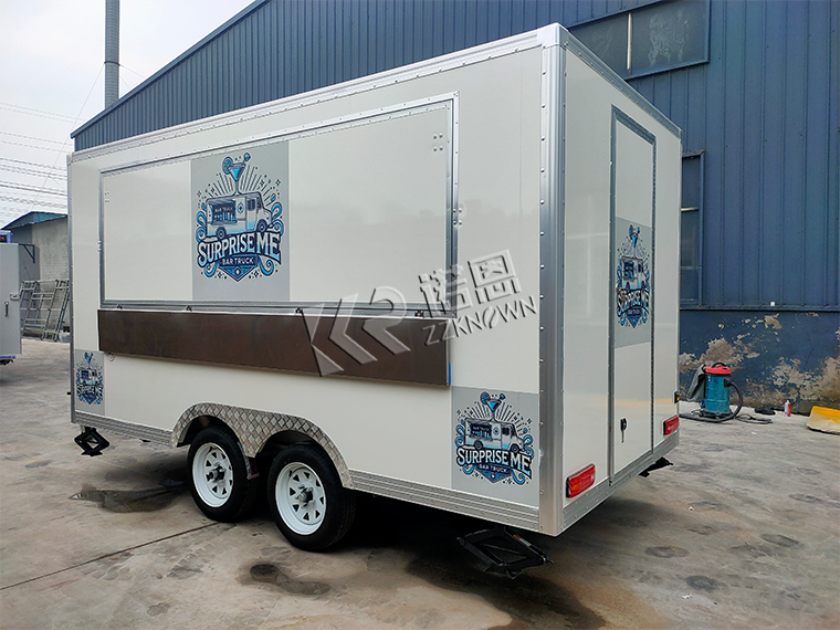 Custom 4m Lunch Food Trailer