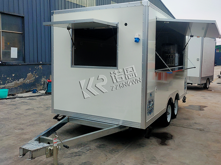 Custom 4m Lunch Food Trailer