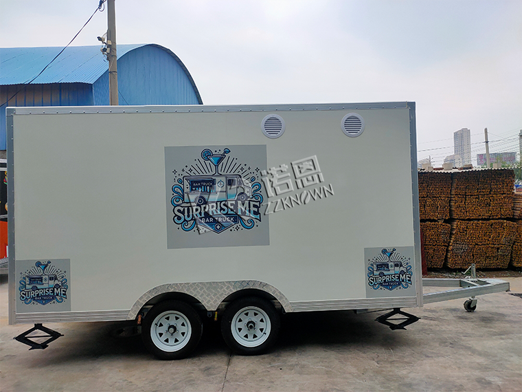 Custom 4m Lunch Food Trailer