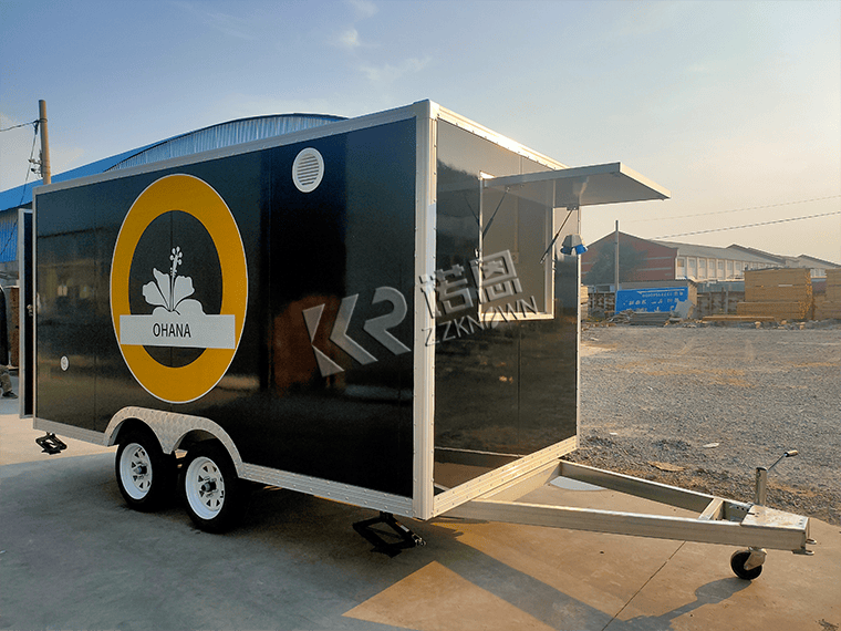 Customizable Food Trailer for Burger