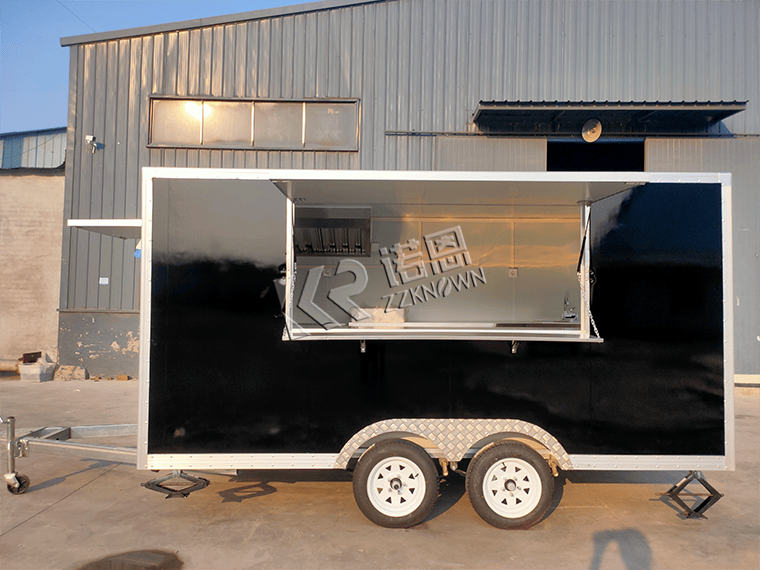 Customizable Food Trailer for Burger