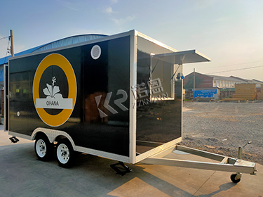 Customizable Food Trailer for Burger