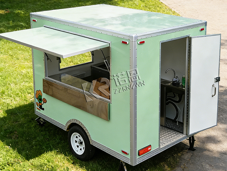 waffle food trailer