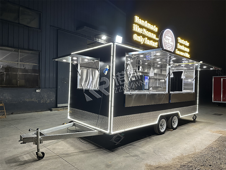 Hong Kong style food trailer